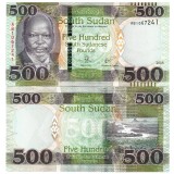 Sudanul de Sud 500 Pounds 2018 P-16a UNC