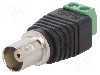 Conector {{Tip conector}}, {{Impedan&amp;amp;#355;a de unda}}, {{Subtip conector}}, {{Placare contact}}, {{Producator}} - BNC-F-TB foto