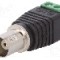 Conector {{Tip conector}}, {{Impedan&amp;#355;a de unda}}, {{Subtip conector}}, {{Placare contact}}, {{Producator}} - BNC-F-TB