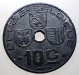 7.319 BELGIA WWII 10 CENTIMES 1944