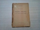 MANUAL DE FONETICA ROMANICA - Tache Papahagi - Casa Scoalelor, 1943, 194 p.