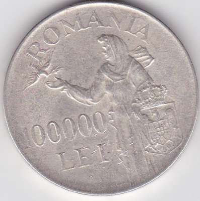 Romania 100000 lei 1946 foto