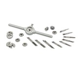 Set tarozi si filiere pentru modelist Mannesmann 53240, 30 piese