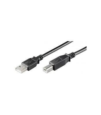 Cablu imprimanta USB 1.8m USB A la USB B Hi-Speed cupru Goobay foto
