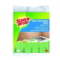 Lavete Super Absorbante SCOTCH BRITE, 20x18 cm, 3 Buc/Set, Diverse Culori, Diverse Culori, Lavete Scotch Brite, Lavete Absorbante Scotch Brite, Laveta foto
