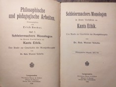 Filosofie si pedagogie, germana