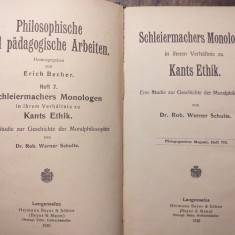 Filosofie si pedagogie, germana