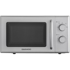 Cuptor cu microunde Daewoo KOR-6S20S-2, 20 L, 700 W, 5 niveluri de putere, semnal sonor, Argintiu
