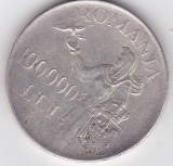 Moneda Argint Romania 100000 Lei 1946