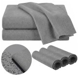 Set 3 lavete din microfibra pentru geamuri 30x40 cm Ruhhy