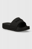 Juicy Couture papuci BREANNA femei, culoarea negru, cu platforma, JCFYL128006