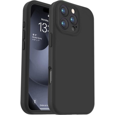 Husa Telefon iPhone 16 Pro Max 6.9 Matte Negru foto