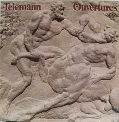Disc vinil, LP. OUVERTURES-Telemann, Prague Chamber Orchestra, Ulf Bjorlin-218311 foto