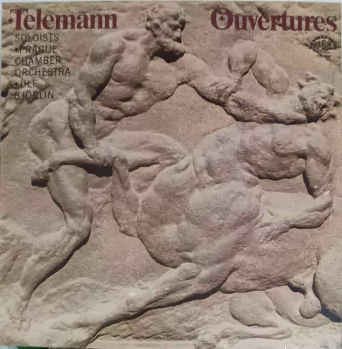 Disc vinil, LP. OUVERTURES-Telemann, Prague Chamber Orchestra, Ulf Bjorlin-218311