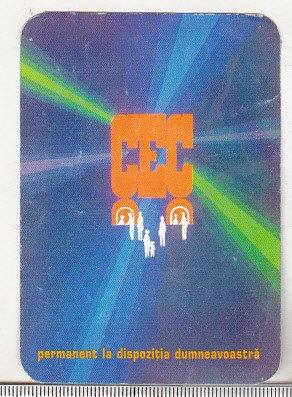 bnk cld Calendar de buzunar 1997 - CEC foto