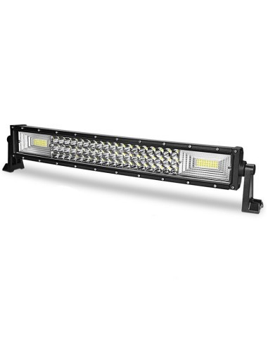 LED Bar Auto Curbat 324W, leduri pe 3 randuri, 12V-24V, 22680 Lumeni, 21,5&quot;/54,6 cm, Combo Beam 12/60 Grade