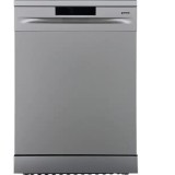 Masina de spalat vase Gorenje GS620C10S, 14 seturi, 5 programe, 60 cm, Clasa C, argintiu