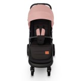 Carucior Sport Kinderkraft Grande Plus Pink, Pliabil O Mana, Suspensie, Reglabil Spatar/Picioare, 0-22kg