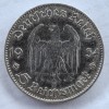 Germania Nazista 5 reichsmark 1934 J argint, Europa