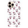 Husa compatibila cu Apple iPhone 14 Plus, Viceversa, model Hello kitty bear pattern, Silicon, TPU, Transparent, Carcasa
