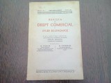 REVISTA DE DREPT COMERCIAL SI STUDII ECONOMICE NR.1/1939