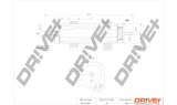 Dr!ve+ DP1110.13.0079 filtru combustibil