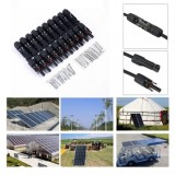 Set 10 Conectori MC4 Sistem Solar Fotovoltaic F/M 12C038 XXM