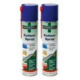 Pachet 2 x Spray Ravenol Ketten Spray pentru lubrifiere lanturi moto 400 ml