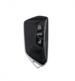 Cheie auto completa compatibila Volkswagen/ Skoda (2020) 3 butoane KeylessGo 434 MHz ASK NCF295XW/WFS/5C, Oem