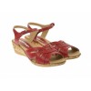 Sandale Dama Piele Naturala GKR Ciucaleti, Lucrate Manual, Platforma 4cm, Marimi 36-41