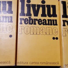 LIVIU REBREANU ROMANE 3 VOLUME