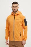 Columbia jacheta de exterior Tall Heights culoarea portocaliu, 2117211
