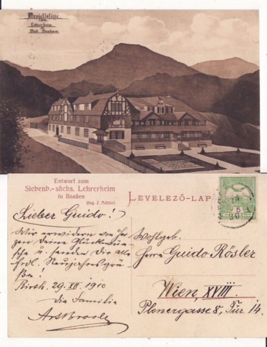 Baile Bazna , Bassen ( Sibiu, Hermannstadt)- rara
