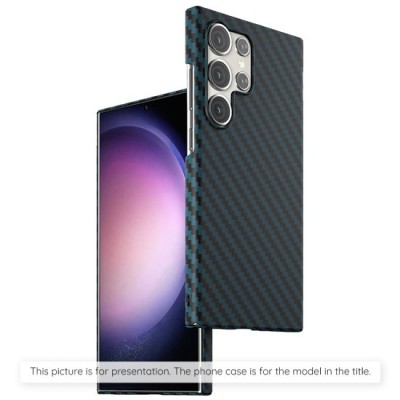 Husa pentru Google Pixel 9 Pro - Techsuit Carbonite FiberShell - Cyan foto