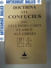 DOCTRINA LUI CONFUCIUS SAU CELE PATRU CARTI CLASICE ALE CHINEI