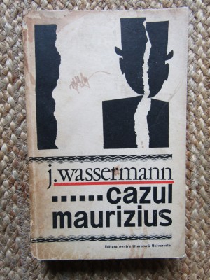 CAZUL MAURIZIUS-JAKOB WASSERMANN foto