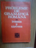 N4 Probleme De Gramatica Romana. Intrebari Si Raspunsuri - Iancu Coleasa