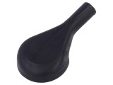 Fiting termocontractibil fără adeziv negru 7,6mm &icirc;n unghi