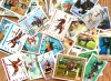 LOT 1 - PLIC FILATELIC 50 TIMBRE STRAINE DIFERITE STAMPILATE, CAI + BONUS, Fauna