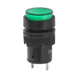 Indicator semnalizare industrial LED verde 24V &Oslash; 16mm Breckner Germany
