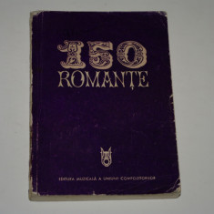 150 romante - Culegere de Mia Barbu - 1973