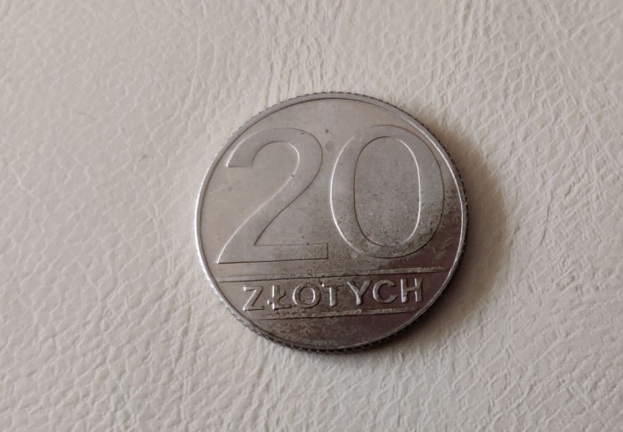 Polonia - 20 zloti (1989) monedă s401