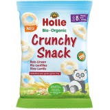 Holle Gustare crocanta bio cu orez si linte pentru copii 8 luni+, fara gluten, 25g