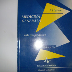 Medicina Generala Note Recapitulative - R.j.epstein ,551161