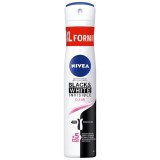 Deodorant spray Nivea Deo feminin Invisible for Black&amp;amp;White Clear, 200 ml