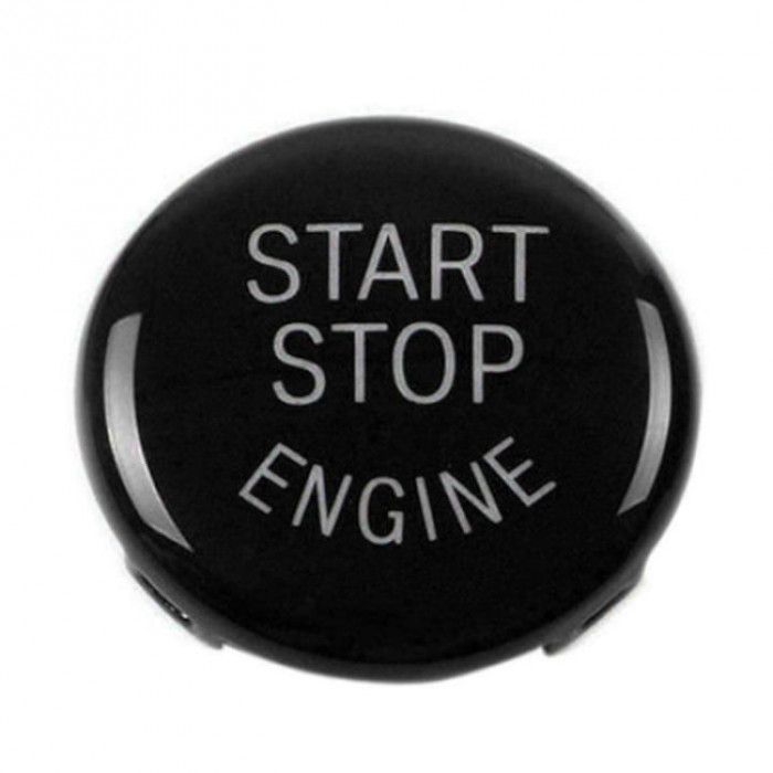 Capac buton start stop BMW E60, E61, E90, E91, X1, X3, X5 , negru