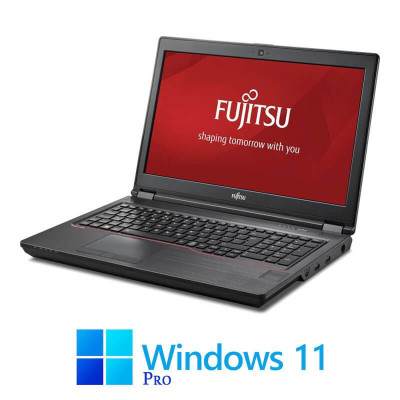 Laptop Fujitsu CELSIUS H780, Hexa Core i7-8750H, 32GB, Quadro P600, Win 11 Pro foto