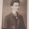 Cabinet card &ndash; Joseph T&ouml;r&ouml;k, București (1907&ndash;1912) &ndash; portret t&acirc;năr &ndash; 16,5&times;10,8 cm