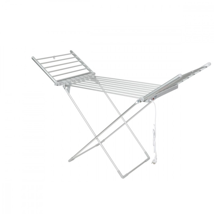 Uscator de rufe electric Zilan ZLN2060, suprafata 12m, inaltime ajustabila, aluminiu inoxidabil, pliabil, 230W