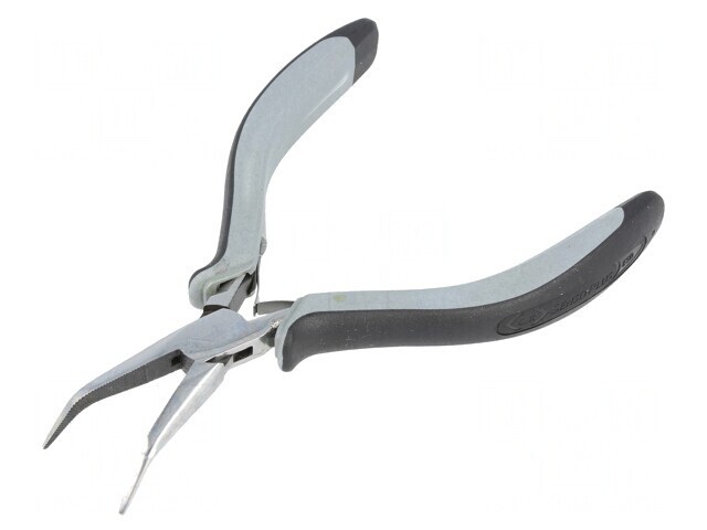Clești curbați semirotunzi alungiți ESD 33mm